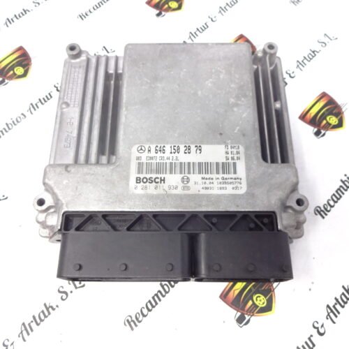 Centralita del motor Mercedes W203 C200 0281011930 A6461502879
