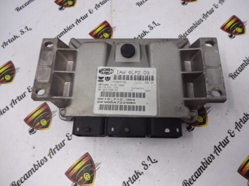 Centralita del motor Peugeot 206 IAW6LP203 IAW 6LP2.03 9647498180 9654722680