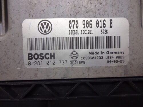 Centralita del motor VW Touareg  Phaeton  070906016B 0281010737