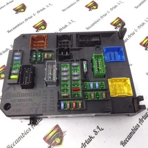 Caja de fusibles Citroen Peugeot S180121001G 9665547280 BSI-Q01 966554728000