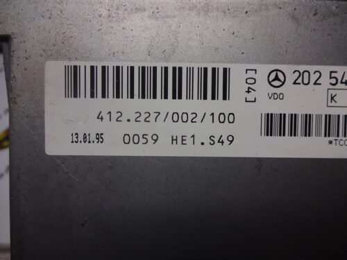 Unidad de control Mercedes Benz C w202 2025454432 412227002100
