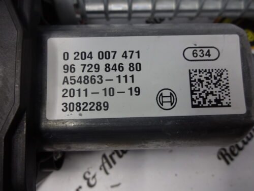 MOTOR ELÉCTRICO DE PARKING  CITROEN 9672984680 0204007471 A2C53348380