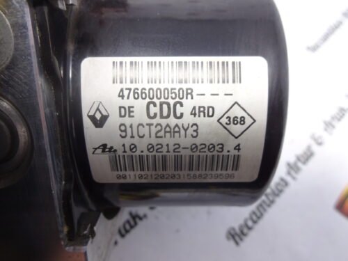 ABS Renault Laguna 476600050R 91CT2AAY3 10021202034 000402339D0 10096114203