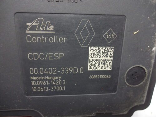 ABS Renault Laguna 476600050R 91CT2AAY3 10021202034 000402339D0 10096114203