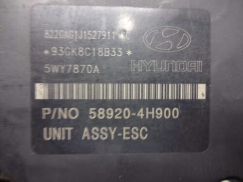 ABS Hyundai H1 589204H900 58920-4H900  5WY7870A BH60138220