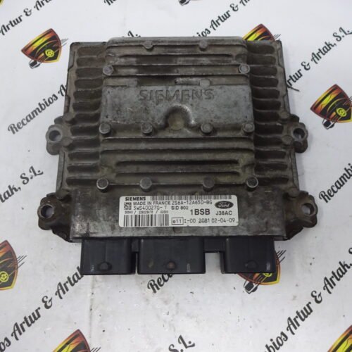 Centralita del motor Ford Fiesta  2S6A12A650BG SID802 5WS40027G-T 5WS40027GT