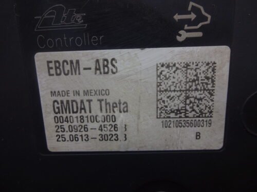 ABS Chevrolet Captiva 96626043CA 96626043 25021201294 25092645263