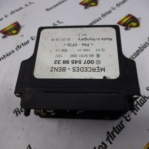 Rele Relais Mercedes-BENZ VITO-VIANO W638 0075459832 007 545 98 32 899151000