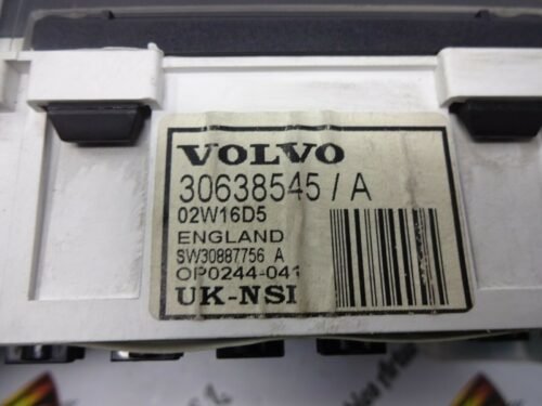 Cuadro de instrumentos VOLVO S40 V40 30638545/A 30638545A 02W16D5 SW30887756A