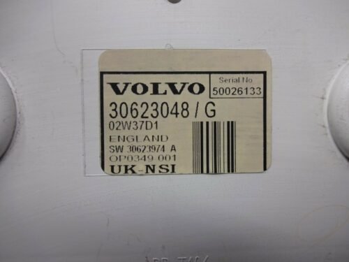 Cuadro de instrumentos Volvo V40 S40 30623048G 30623048 / G 02W37D1 SW 30623974A