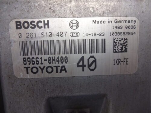 Centralita del motor Toyota Aygo Peugeot 0261S10407 896610H400 89661-0H400