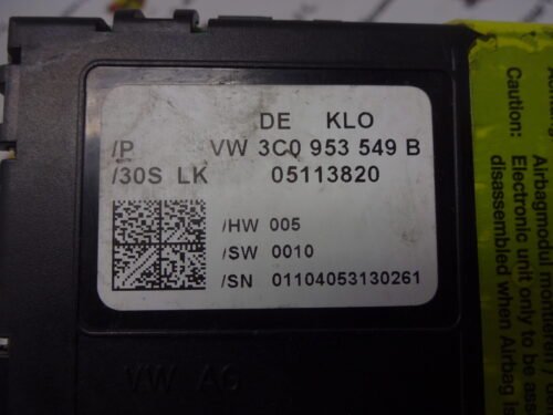 Módulo dedireccion VOLKSWAGEN Passat 3C0953549B 3CO953549B