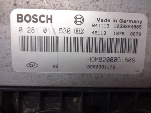 Centralita del motor Renault Opel Nissan 8200051609  8200391179 0281011530