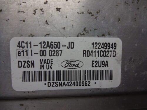 Centralita del motor  Ford Transit 4C1112A650JD 4C11-12A650-JD R0411C027D