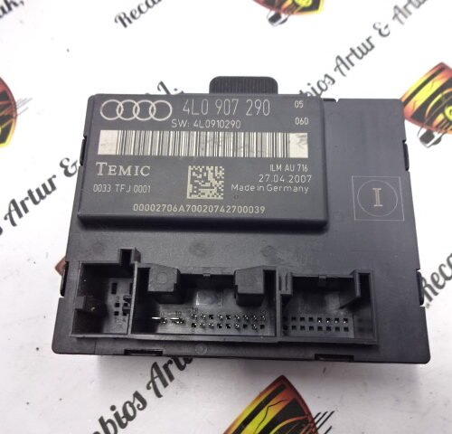 Unidad de control puerta AUDI Q7 4L 4L0907290 4L0910290 0033TFJ0001 Unidad de control puerta AUDI Q7 4L 4L0907290 4L0910290 0033TFJ0001