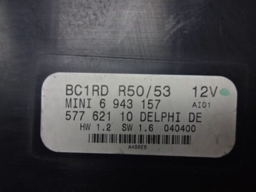 Unidad de control Mini Cooper 6943157 BC1RD 57762110