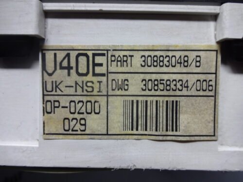 Cuadro de instrumentos Volvo 30883048 / B 30883048B 30858334/006