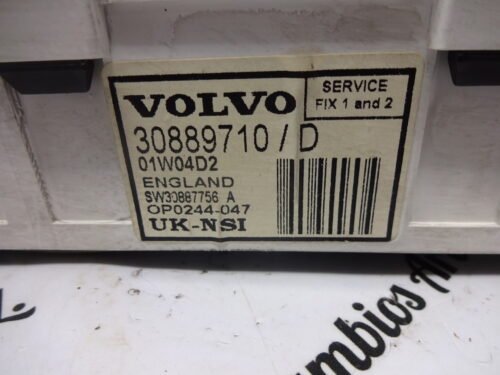 Cuadro de instrumentos Volvo V40 S40 01W04D2 30889710/D 30889710D