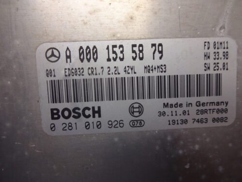 Centralita del motor Mercedes Vito W638 A0001535879 Q01 ED6032 0281010926