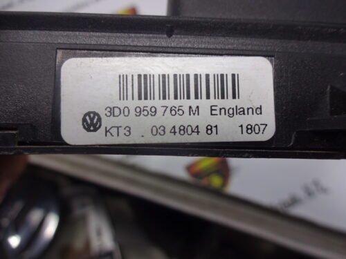 Ajuste de los asientos  VW Phaeton 3D0959765M 3DO959765M 03480481