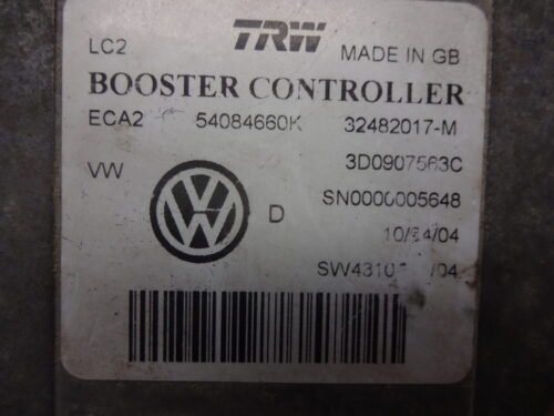 Unidad de control Volkswagen Phaeton 3D0907563C 3DO907563C
