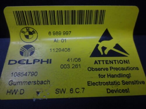 Unidad de control BMW E66 750i 6989997 1129408 10854790