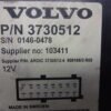 Unidad de control  VOLVO V70 3730512 0146-0478 103411 12V