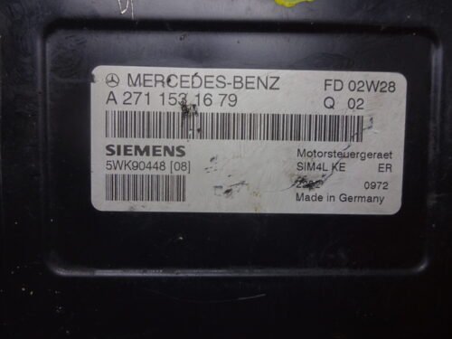 Centralita del motor  Mercedes C W203 C180 A2711531679 5WK90448 Q02