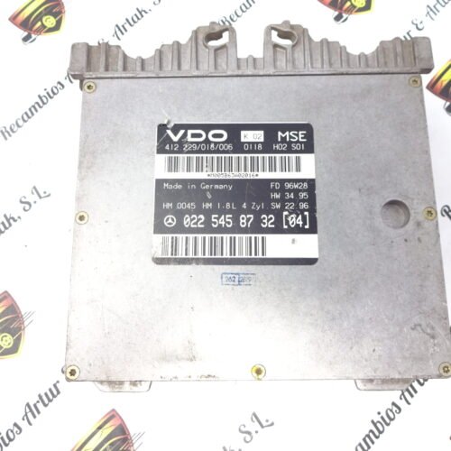 Centralita del motor Mercedes-Benz C W202 0225458732 412229018006