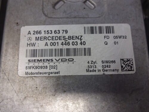 Centralita del motor  MERCEDES-BENZ  A2661536379 A0014460340 5WK90938