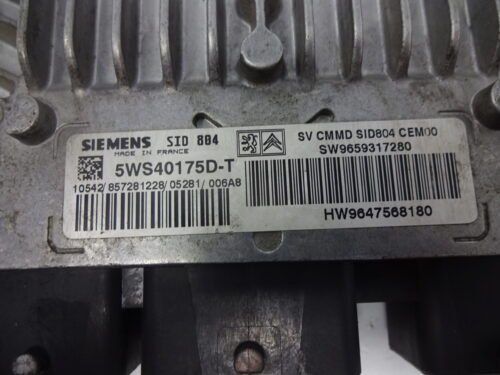 Centralita Peugeot CITROEN 5WS40175D-T 5WS40175DT SW9659317280 HW9647568180