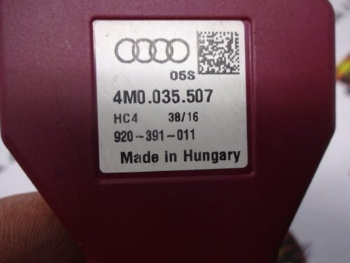 4M0035507 4M0.035.507 920391011 Antena teléfono Audi Q7 TT 4M0035507 4M0.035.507 920391011