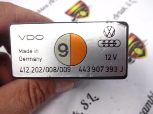Unidad de control AUDI 80 100 443907393J 412202008009 12V