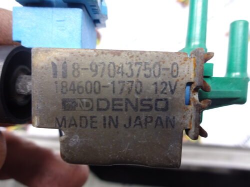 Válvula de vacío  Opel vectra 184600-1770 12V 8-97043750-0