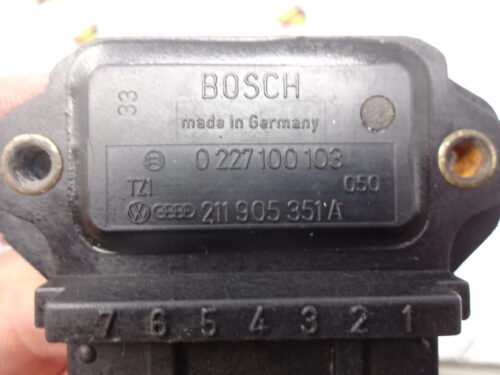 Unidad de control  SAAB OPEL AUDI VW GOLF 211905351A 0227100103