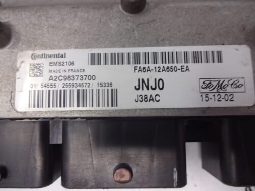 Centralita del motor FORD FA6A12A650EA FA6A-12A650-EA  A2C98373700 EMS2106