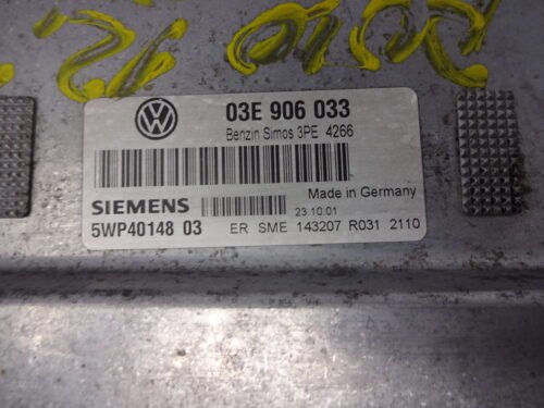 Centralita del motor VW POLO 03E906033 5WP4014803 5WP40148 03
