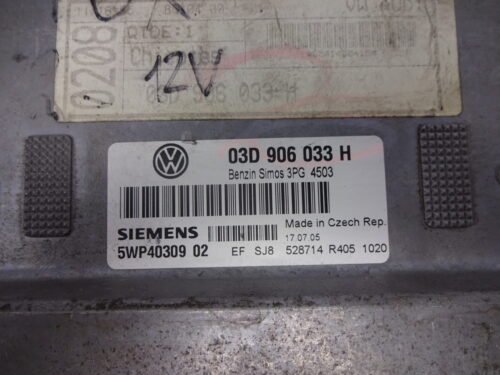 Centralita del motor  VW  Fox 03D906033H 5WP4030902 5WP40309 02