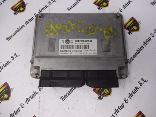 Centralita del motor  VW Golf 06B906033G 5WP4004302 5WP40043 02