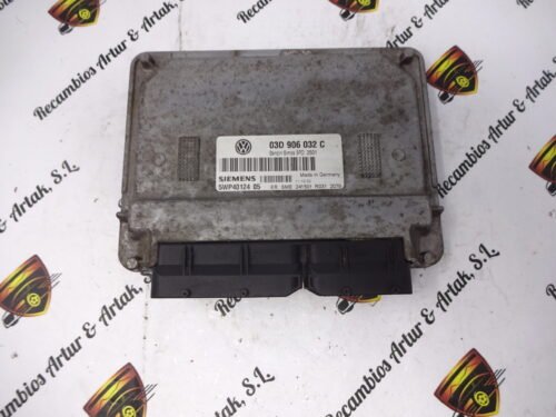 Centralita del motor  VW POLO 03D906032C 5WP4012505 5WP40124 05