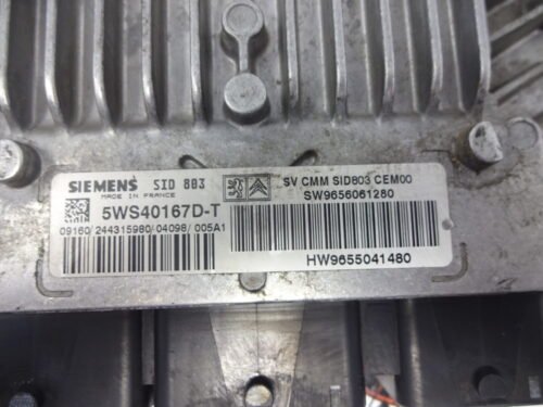 Centralita  Peugeot CITROEN 5WS40167D-T 5WS40167DT SW9656061280 HW9655041480