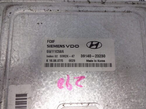 Centralita del motor  Hyundai  39140-23230 3914023230 5WY1C58A