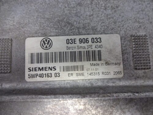 Centralita del motor VW Polo 03E906033 5WP4016303 5WP40163 03