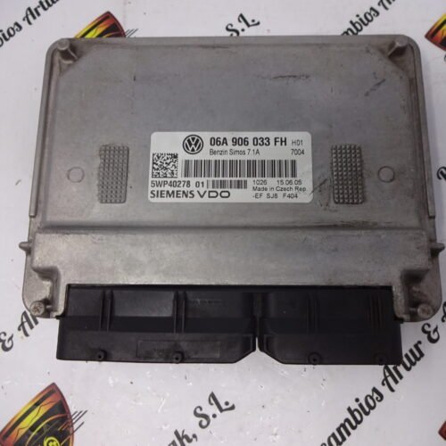 Centralita del motor SEAT Altea 06A906033FH 5WP4027801 5WP40278 01