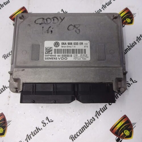 Centralita del motor VW Caddy Touran 06A906033ER 5WP4044302 5WP40443 02