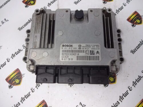 0281012466 9661773880 EDC16C34 Centralita del motor CITROËN 0281012466 9661773880 EDC16C34