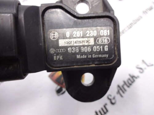 Boost sensor de presión  AUDI VW SEAT SKODA 0261230081 036906051G