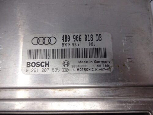 Centralita del motor AUDI A6 4B0906018DB 0261207635