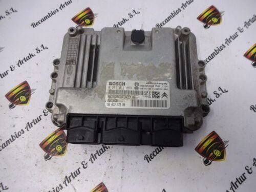 Centralita del motor Peugeot 307 Citroen C4 0281011863 9661377280 EDC16C34 9653958980