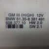 Unidad de control BMW 61358381491 61.35-8381491 60837710